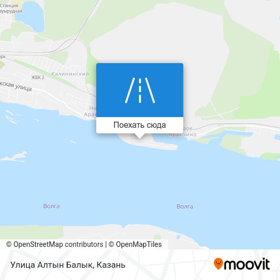 Карта Улица Алтын Балык