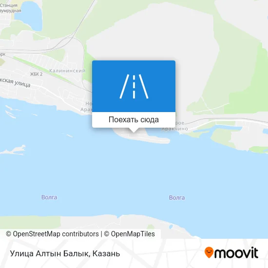 Карта Улица Алтын Балык
