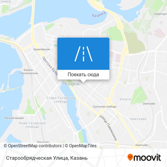 Карта Старообрядческая Улица