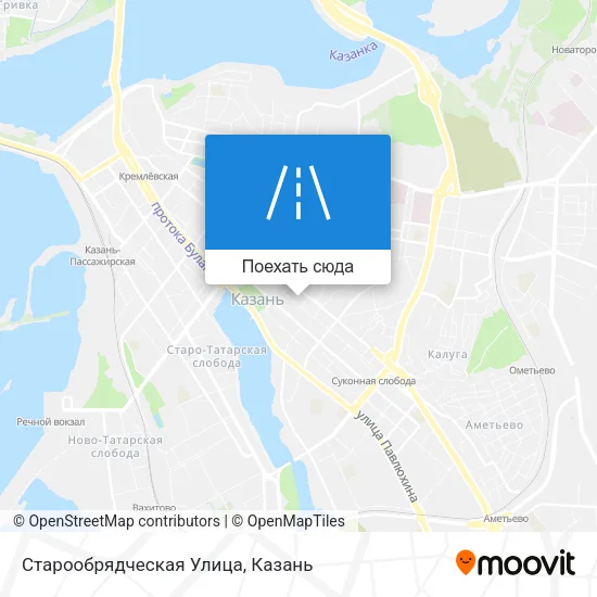 Карта Старообрядческая Улица