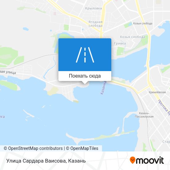 Карта Улица Сардара Ваисова