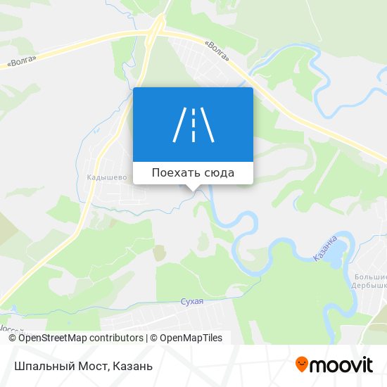 Карта Шпальный Мост