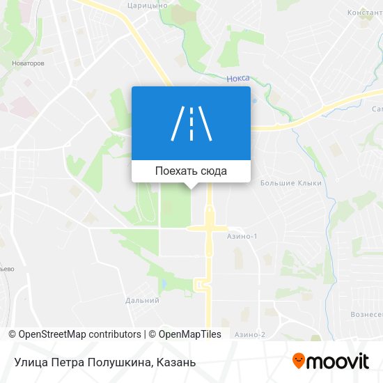Карта Улица Петра Полушкина