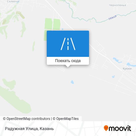 Карта Радужная Улица
