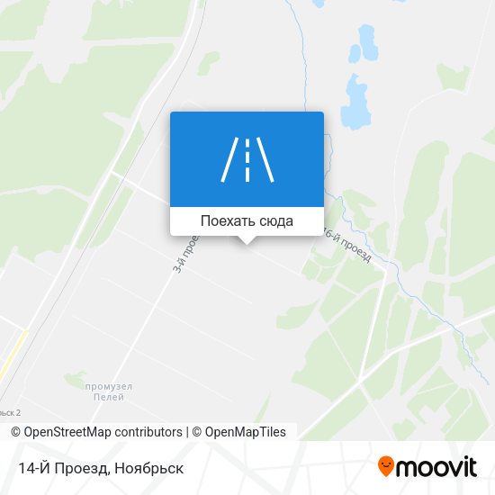 Карта 14-Й Проезд