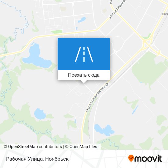 Карта Рабочая Улица