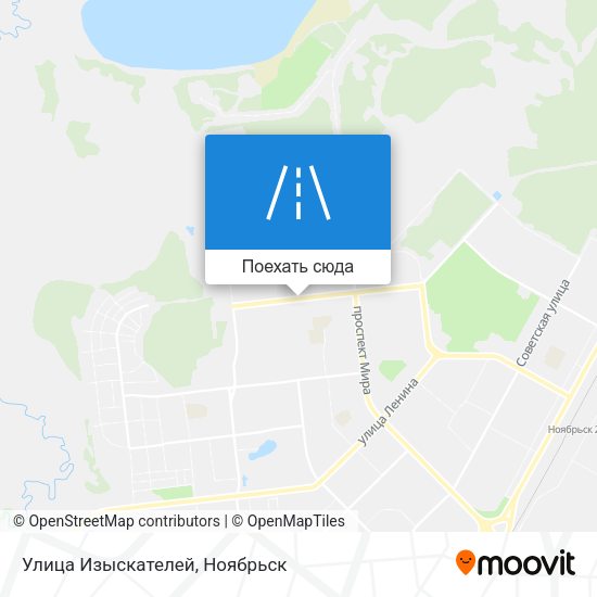 Карта Улица Изыскателей