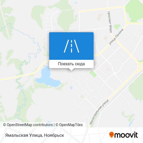 Карта Ямальская Улица