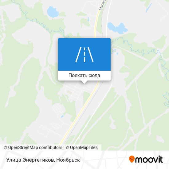 Карта Улица Энергетиков
