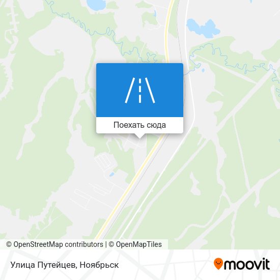 Карта Улица Путейцев