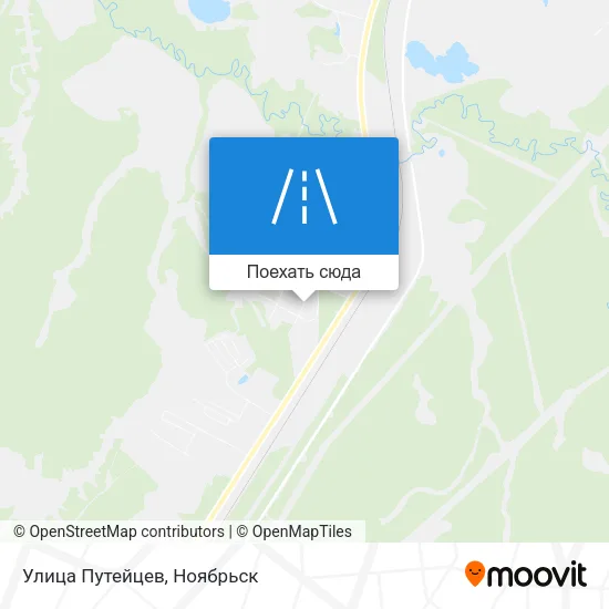 Карта Улица Путейцев