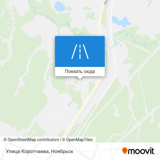 Карта Улица Коротчаева