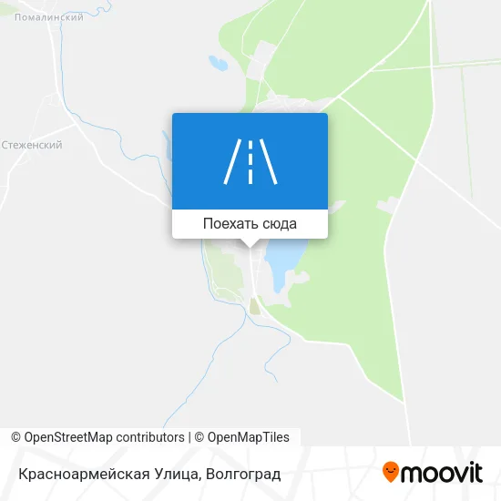 Карта Красноармейская Улица