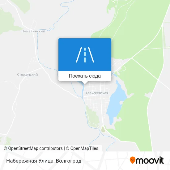 Карта Набережная Улица
