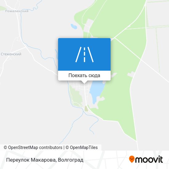 Карта Переулок Макарова