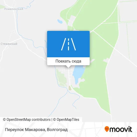 Карта Переулок Макарова