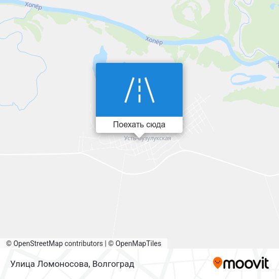 Карта Улица Ломоносова