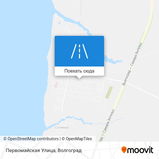 Карта Первомайская Улица
