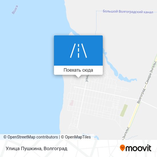 Карта Улица Пушкина
