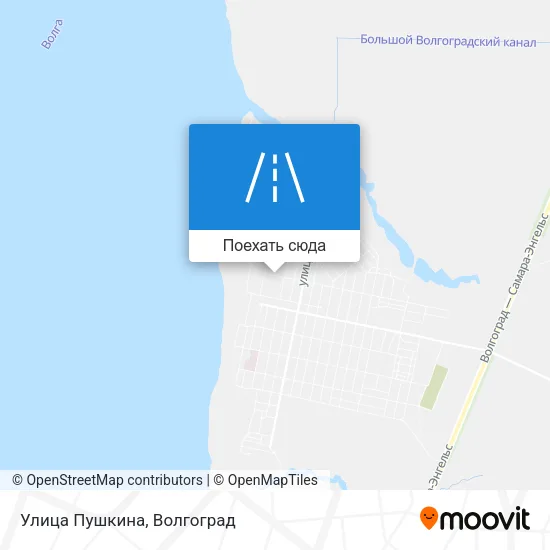 Карта Улица Пушкина