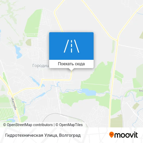 Карта Гидротехническая Улица