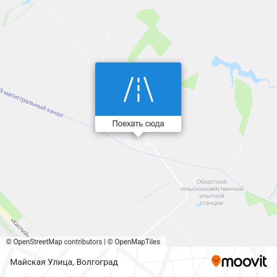 Карта Майская Улица