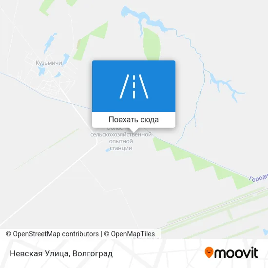 Карта Невская Улица