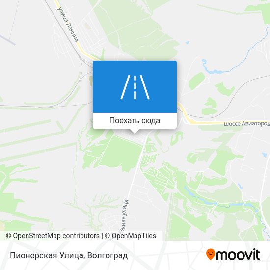 Карта Пионерская Улица