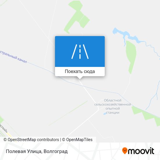 Карта Полевая Улица