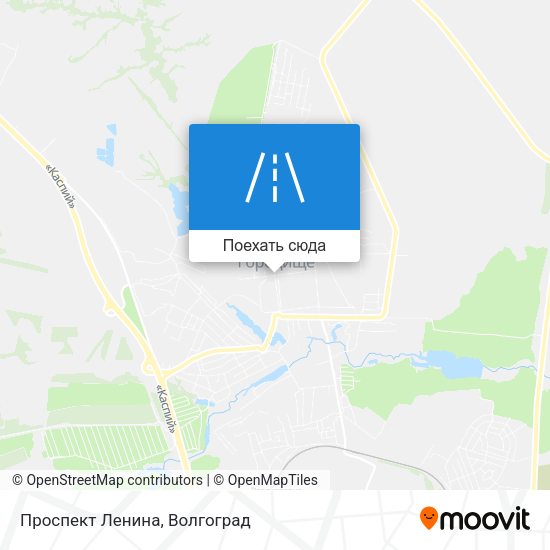 Карта Проспект Ленина
