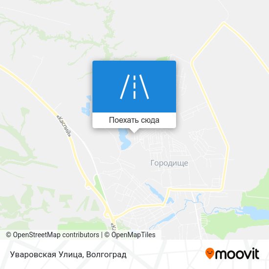Карта Уваровская Улица
