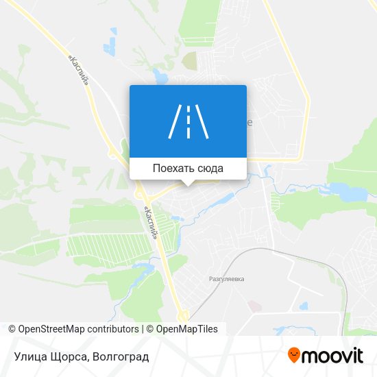 Карта Улица Щорса