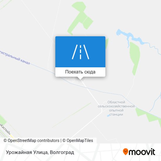 Карта Урожайная Улица