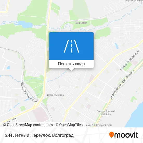Карта 2-Й Лётный Переулок