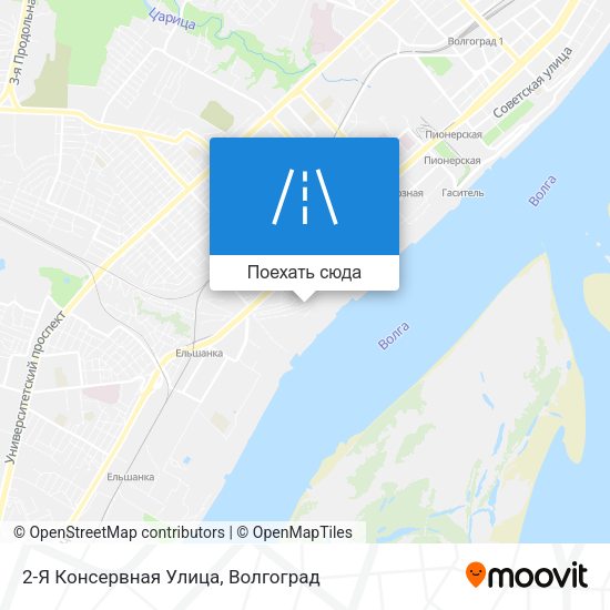 Карта 2-Я Консервная Улица