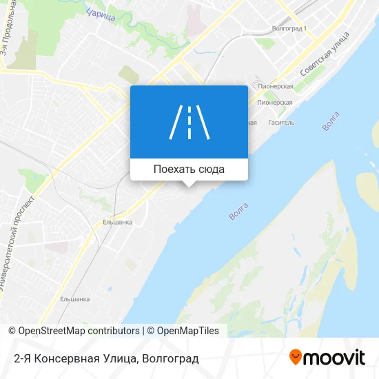 Карта 2-Я Консервная Улица