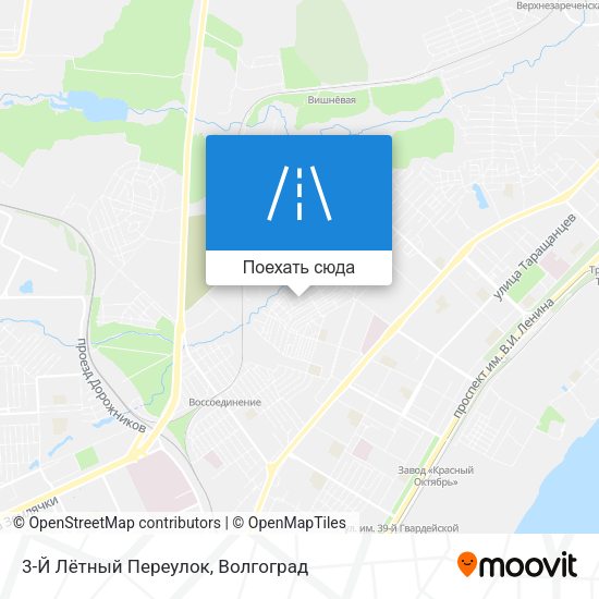 Карта 3-Й Лётный Переулок