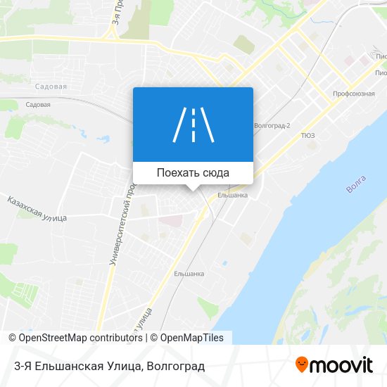 Карта 3-Я Ельшанская Улица