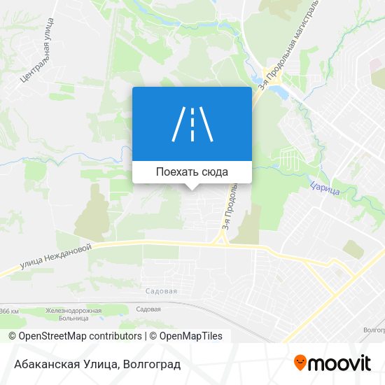 Карта Абаканская Улица