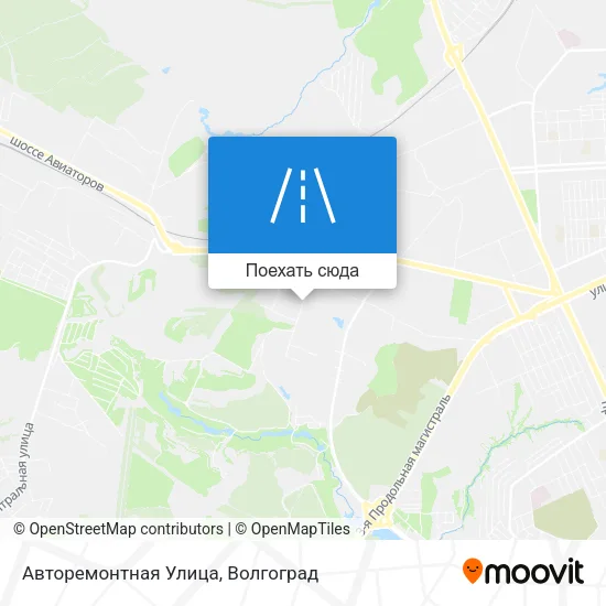 Карта Авторемонтная Улица
