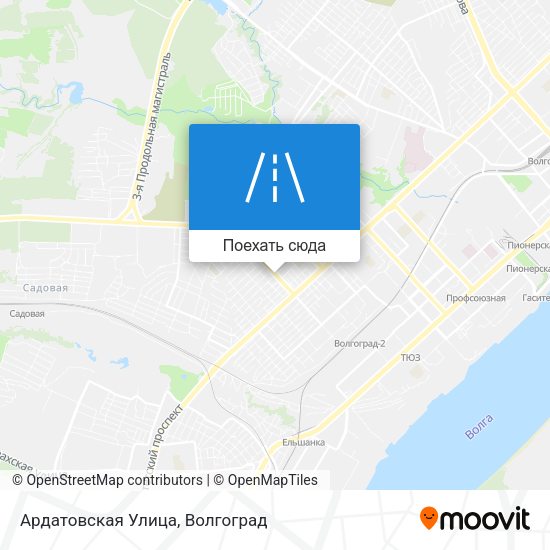 Карта Ардатовская Улица