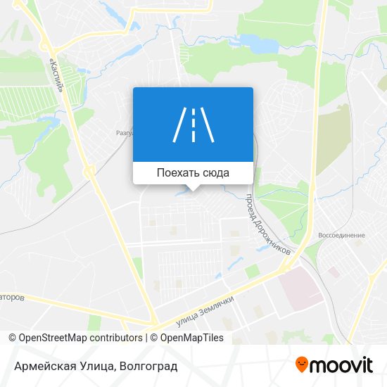 Карта Армейская Улица