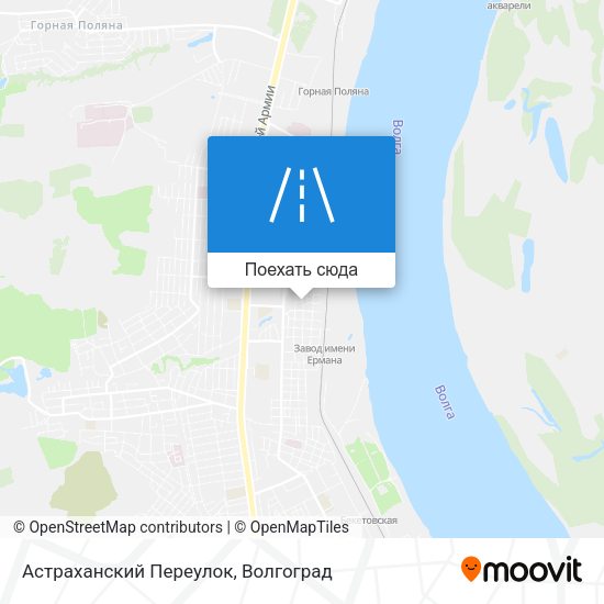 Карта Астраханский Переулок