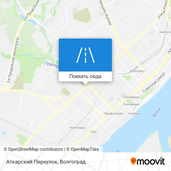 Карта Аткарский Переулок