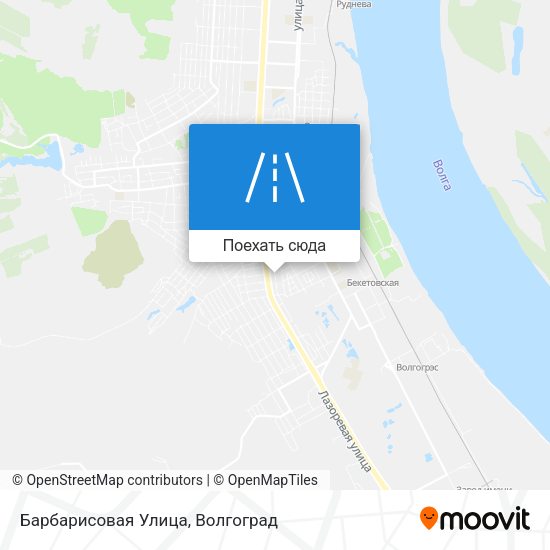 Карта Барбарисовая Улица
