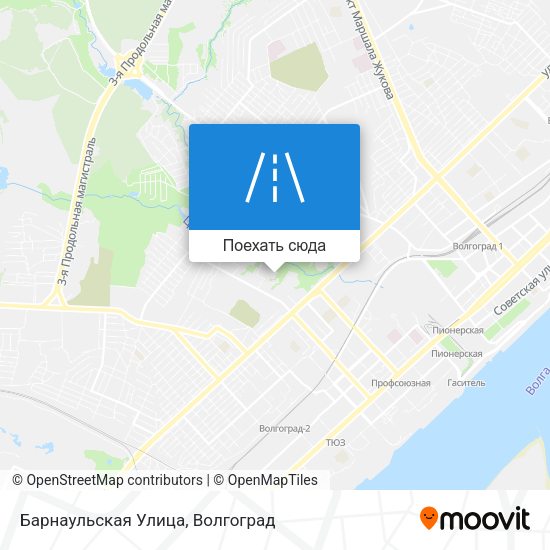 Карта Барнаульская Улица