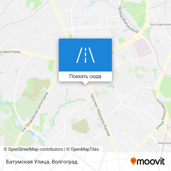 Карта Батумская Улица