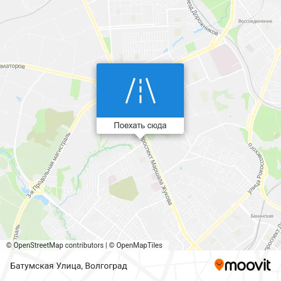 Карта Батумская Улица