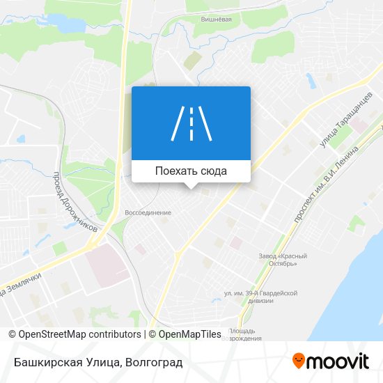 Карта Башкирская Улица