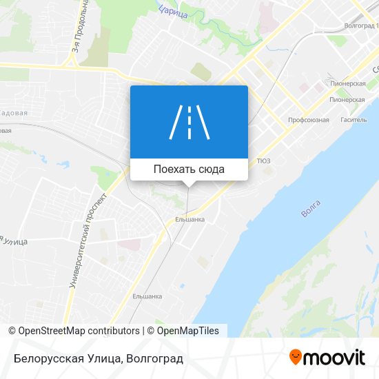 Карта Белорусская Улица